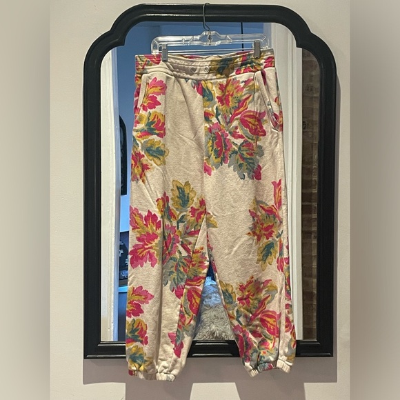 Anthropologie Saturday Sunday Camilla Floral Joggers (L) - Picture 5 of 9